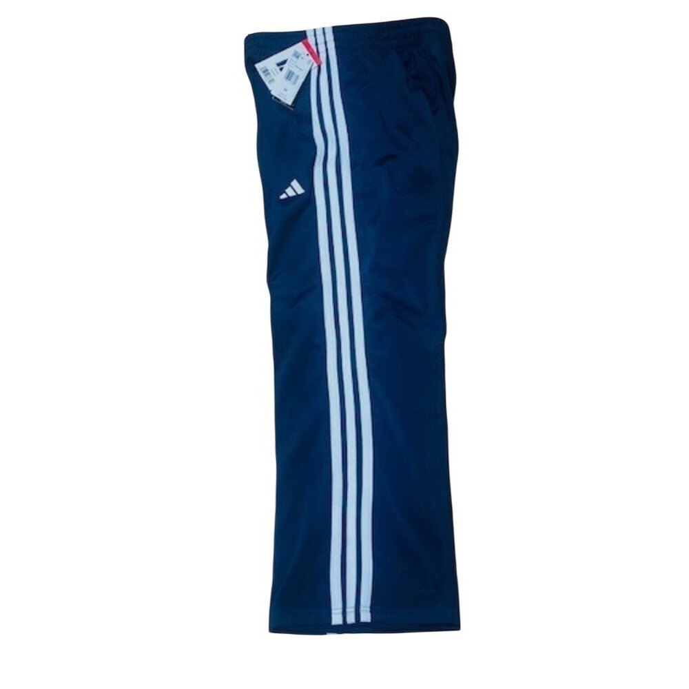 Adidas Tricot Pants Aurink Navy Blue Track Pants Women Medium NEW - Picture 2 of 6